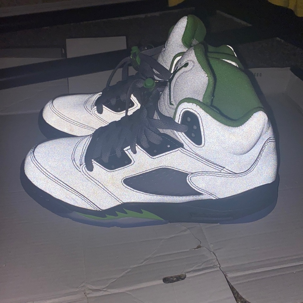 Jordan 5 green bean